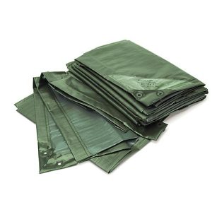 Abdeckplane, Standard, 8 x 12 m, grün Abdeckplane, Standard, 8 x 12 m, grün