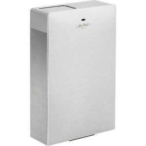 Abfallbehälter Janibell Prix Sanitär, 7,6 l, mit Sensor, eingebautes Müllsacksystem, B 264 x T 100 x H 404 mm, Edelstahl Abfallbehälter Janibell Prix Sanitär, 7,6 l, mit Sensor, eingebautes Müllsacksystem, B 264 x T 100 x H 404 mm, Edelstahl