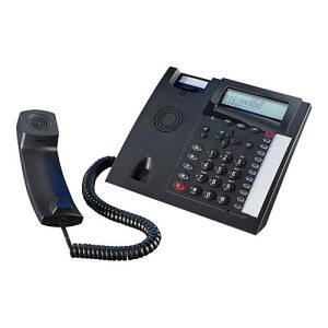 AGFEO T 18 – Telefon mit Schnur mit Rufnummernanzeige – Schwarz AGFEO T 18 – Telefon mit Schnur mit Rufnummernanzeige – Schwarz