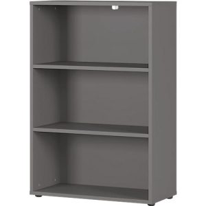 Aktenregal, 3 OH, B 800 x T 400 x H 1200 mm, graphit Aktenregal, 3 OH, B 800 x T 400 x H 1200 mm, graphit
