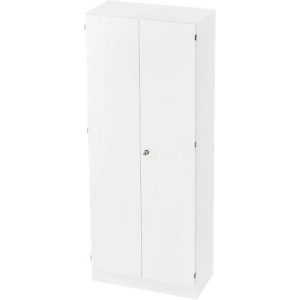 Aktenschrank, 5 OH, abschließbar, B 800 x T 420 x H 2004 mm, weiß/weiß Aktenschrank, 5 OH, abschließbar, B 800 x T 420 x H 2004 mm, weiß/weiß