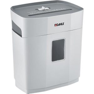 Aktenvernichter Dahle PaperSAFE 140, Partikelschnitt 5 x 18 mm, P-4, 12 l, 10 Blatt Schnittleistung, B 347 x T 217 x H 366 mm