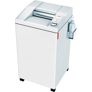Aktenvernichter Ideal 2604 CC, Partikelschnitt 4 x 40 mm, P-4, 100 l, 21-27 Blatt Schnittleistung, mit Öleinspritzung Aktenvernichter Ideal 2604 CC, Partikelschnitt 4 x 40 mm, P-4, 100 l, 21-27 Blatt Schnittleistung, mit Öleinspritzung