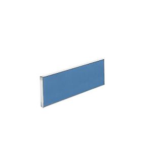 Aluna plus Tisch-Trennwand, 1000×400, blau Aluna plus Tisch-Trennwand, 1000×400, blau