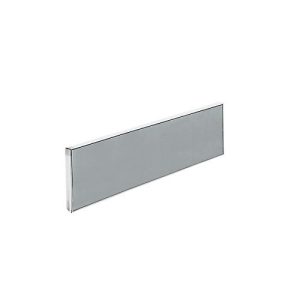 Aluna plus Tisch-Trennwand, 1200×400, grau Aluna plus Tisch-Trennwand, 1200×400, grau
