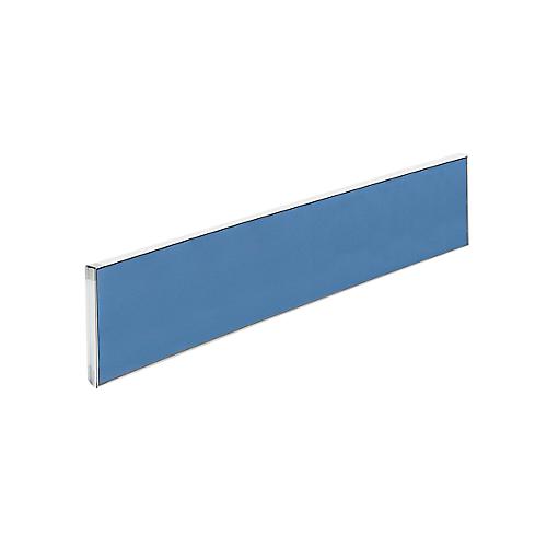 Aluna plus Tisch-Trennwand, 1600x400, blau