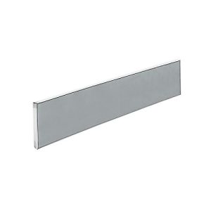 Aluna plus Tisch-Trennwand, 1600×400, grau Aluna plus Tisch-Trennwand, 1600×400, grau