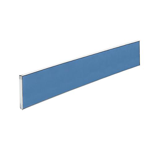 Aluna plus Tisch-Trennwand, 2000x400, blau