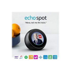 Amazon Echo Spot – Smart-Display – LCD 2,8′ – kabellos – Bluetooth, Wi-Fi – App-gesteuert Amazon Echo Spot – Smart-Display – LCD 2,8′ – kabellos – Bluetooth, Wi-Fi – App-gesteuert
