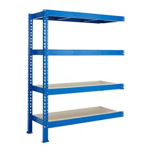 Anbaufeld, Weitspann-Steckregal, 4 Böden, H 2000 x B 1525 x T 600 mm Anbaufeld, Weitspann-Steckregal, 4 Böden, H 2000 x B 1525 x T 600 mm