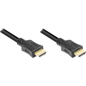 Anschlusskabel HDMI 0,5m, Stecker vergoldet Anschlusskabel HDMI 0,5m, Stecker vergoldet