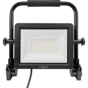 ANSMANN FL50W-AC LED Arbeitsstrahler, Kabelgebunden, 5.400 Lumen, IP65, Stoßfest, 360° Leuchtenkopf und Tragegriff, schwarz ANSMANN FL50W-AC LED Arbeitsstrahler, Kabelgebunden, 5.400 Lumen, IP65, Stoßfest, 360° Leuchtenkopf und Tragegriff, schwarz