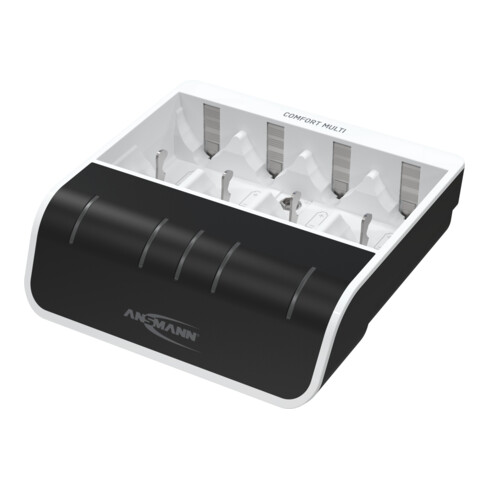 Schnellladegerät NiBC-ComfortMulti-USB-cb m.USB-Eingang 1,2 V NiMH ANSMANN