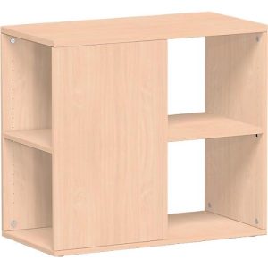 Anstellcontainer PALENQUE, 3-seitig offen, B 400 x T 800 x H 720 mm, Buche Anstellcontainer PALENQUE, 3-seitig offen, B 400 x T 800 x H 720 mm, Buche