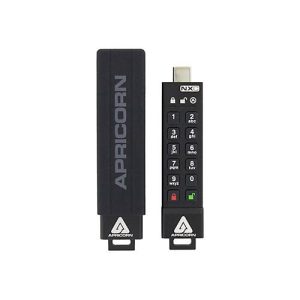 Apricorn Aegis Secure Key 3NXC – USB-Flash-Laufwerk – verschlüsselt – 16 GB – USB-C 3.2 Gen 1 – FIPS 140-2 Level 3
