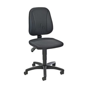 Arbeits-Drehstuhl Unitec, mit Rollen