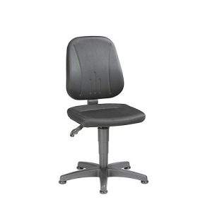 Arbeitsdrehstuhl Unitec, Stoffpolster, Gleiter, Visa schwarz Arbeitsdrehstuhl Unitec, Stoffpolster, Gleiter, Visa schwarz