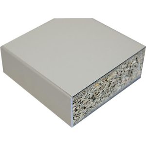 Arbeitsplatte ESD, 30 mm stark, Oberseite leitfähig, 4 Größen, leitfähiger Rohspankern, Gegenzug nichtleitend, B 1500 x T 700 mm