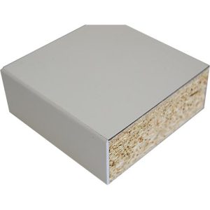 Arbeitsplatte Laminat mit S-Aufbau, 30 mm stark, Hartlaminat beschichtet, lichtgrau, B 1500 x T 700 mm Arbeitsplatte Laminat mit S-Aufbau, 30 mm stark, Hartlaminat beschichtet, lichtgrau, B 1500 x T 700 mm
