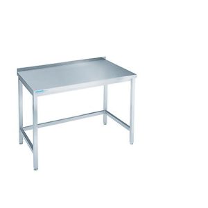 Arbeitstisch aus Edelstahl, unterfahrbar, 850 x 700 x 1000 mm Arbeitstisch aus Edelstahl, unterfahrbar, 850 x 700 x 1000 mm