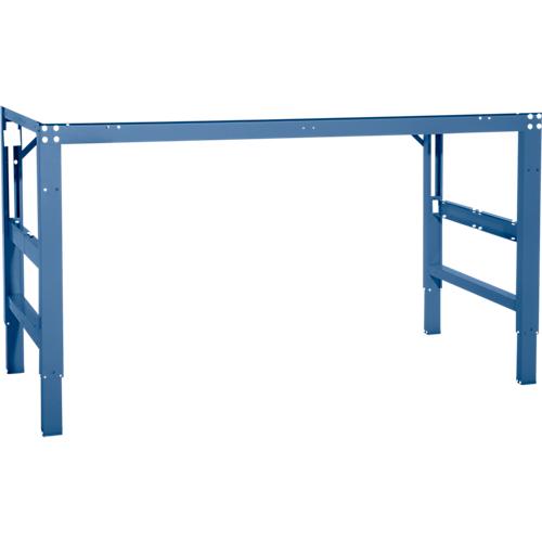 Arbeitstisch Ergo, Elektro-Hydraulik, Platte Kunststoff, 2500 x 1000 mm, brillantblau