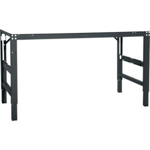Arbeitstisch Ergo, Elektro-Hydraulik, Platte Melamin, 1500 x 800 mm, anthrazit Arbeitstisch Ergo, Elektro-Hydraulik, Platte Melamin, 1500 x 800 mm, anthrazit