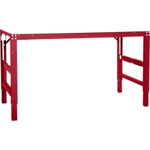 Arbeitstisch Ergo, Elektro-Hydraulik, Platte PVC Dekor, 1000 x 800 mm, rubinrot Arbeitstisch Ergo, Elektro-Hydraulik, Platte PVC Dekor, 1000 x 800 mm, rubinrot