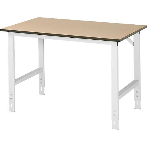 Arbeitstisch, MDF-Platte, B 1250 x T 800 x H 760-1080 mm