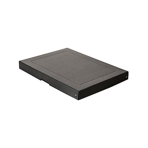 Archivbox Falken PURE Box Black A3, für bis zu 500 Blatt, mit Beschriftungsfeld, L 440 x B 320 x Füllhöhe 40 mm, Blauer Engel, FSC®-Pappe, schwarz