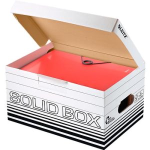 Archivbox Leitz Solid Box S 6117, 10 Stück, weiß Archivbox Leitz Solid Box S 6117, 10 Stück, weiß