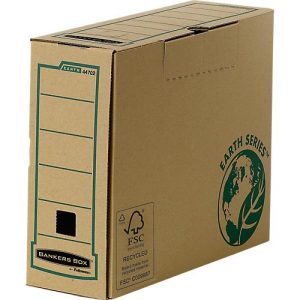 Archivschachtel Bankers Box® Earth, DIN A4, Rückenbreite 100 mm, 100 % Recycling-Karton, 20 Stück Archivschachtel Bankers Box® Earth, DIN A4, Rückenbreite 100 mm, 100 % Recycling-Karton, 20 Stück