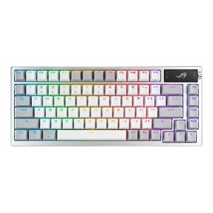 ASUS ROG Azoth – Tastatur – 75 %, Hotswap-fähig – mit OLED-Display – backlit – kabellos ASUS ROG Azoth – Tastatur – 75 %, Hotswap-fähig – mit OLED-Display – backlit – kabellos