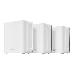 ASUS ZenWiFi BD4 – WLAN-System – (3 Router) – bis zu 604 m² – Netz 1GbE, Wi-Fi 7, 2.5GbE, 5GbE – Wi-Fi 7 ASUS ZenWiFi BD4 – WLAN-System – (3 Router) – bis zu 604 m² – Netz 1GbE, Wi-Fi 7, 2.5GbE, 5GbE – Wi-Fi 7