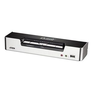 ATEN CubiQ CS1794 USB 2.0 HDMI KVMP Switch – KVM-/Audio-Switch – 4 x KVM/Audio – 1 lokaler Benutzer – Desktop ATEN CubiQ CS1794 USB 2.0 HDMI KVMP Switch – KVM-/Audio-Switch – 4 x KVM/Audio – 1 lokaler Benutzer – Desktop