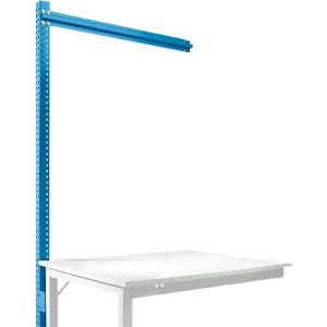 Aufbauportal, Ansatzisch SPEZIAL Arbeitstisch-/Werkbanksystem UNIVERSAL/PROFI, 1250 mm, lichtblau