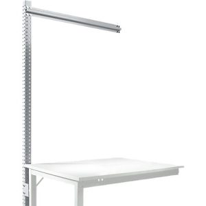 Aufbauportal f. Ansatztisch STANDARD Arbeitstisch-/Werkbanksystem UNIVERSAL/PROFI, 1250 mm, alusilber Aufbauportal f. Ansatztisch STANDARD Arbeitstisch-/Werkbanksystem UNIVERSAL/PROFI, 1250 mm, alusilber