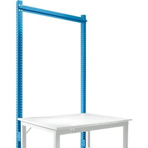 Aufbauportal, Grundtisch SPEZIAL Arbeitstisch-/Werkbanksystem UNIVERSAL/PROFI, 1250 mm, lichtblau