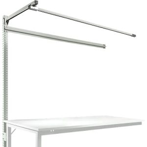 Aufbauportal m. Ausleger, Ansatztisch SPEZIAL Arbeitstisch/Werkbank UNIVERSAL/PROFI, 1750 mm, lichtgrau Aufbauportal m. Ausleger, Ansatztisch SPEZIAL Arbeitstisch/Werkbank UNIVERSAL/PROFI, 1750 mm, lichtgrau