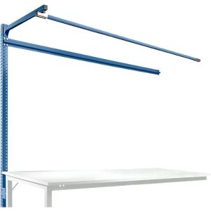 Aufbauportal m. Ausleger, Ansatztisch SPEZIAL Arbeitstisch/Werkbank UNIVERSAL/PROFI, 2000 mm, brillantblau Aufbauportal m. Ausleger, Ansatztisch SPEZIAL Arbeitstisch/Werkbank UNIVERSAL/PROFI, 2000 mm, brillantblau
