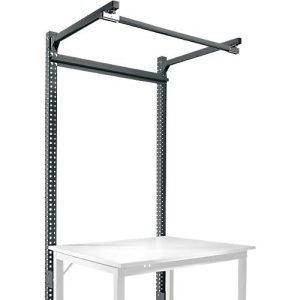 Aufbauportal m. Ausleger, Grundtisch SPEZIAL Arbeitstisch/Werkbank UNIVERSAL/PROFI, 1250 mm, anthrazit Aufbauportal m. Ausleger, Grundtisch SPEZIAL Arbeitstisch/Werkbank UNIVERSAL/PROFI, 1250 mm, anthrazit