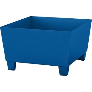 Auffangwanne ASECOS, Stahl, mit Staplerschuhen, 200 l Auffangvolumen, B 815 x T 840 x H 473 mm, lackiert Auffangwanne ASECOS, Stahl, mit Staplerschuhen, 200 l Auffangvolumen, B 815 x T 840 x H 473 mm, lackiert