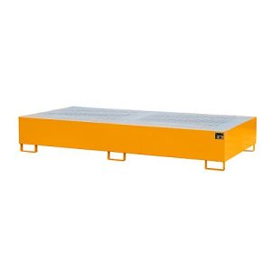 Auffangwanne AW 1000-2, orange RAL 2000 Auffangwanne AW 1000-2, orange RAL 2000