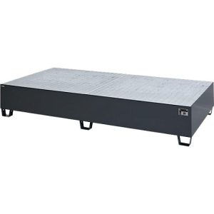 Auffangwanne Schäfer Shop Pure 1000-2, mit verzinktem Gitterrost, L 2650 x B 1300 x H 435 mm, unterfahrbar, Stahl, anthrazit RAL 7016 Auffangwanne Schäfer Shop Pure 1000-2, mit verzinktem Gitterrost, L 2650 x B 1300 x H 435 mm, unterfahrbar, Stahl, anthrazit RAL 7016