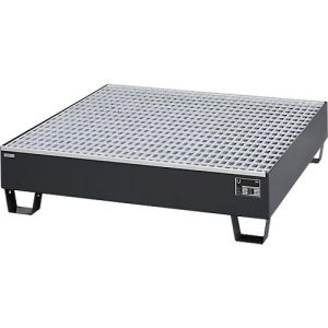 Auffangwanne Schäfer Shop Pure 4/200, mit verzinktem Gitterrost, L 1200 x B 1200 x H 290 mm, unterfahrbar, Stahl, anthrazit RAL 7016 Auffangwanne Schäfer Shop Pure 4/200, mit verzinktem Gitterrost, L 1200 x B 1200 x H 290 mm, unterfahrbar, Stahl, anthrazit RAL 7016