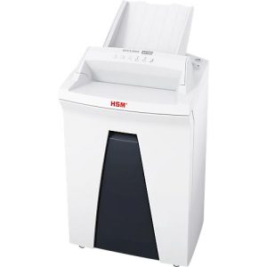 Autofeed Aktenvernichter HSM SECURIO AF150, Sicherheitsstufe 4, Partikelschnitt 4,5 x 30 mm, 10 Blatt, weiß