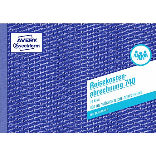 Avery Zweckform Reisekostenabrechnung Nr. 740