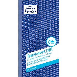 AVERY™ Zweckform Tagesrapport Nr. 1301 AVERY™ Zweckform Tagesrapport Nr. 1301