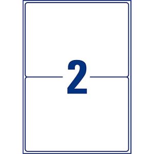 AVERY® Zweckform Versandetiketten, 199,6 x 143,5 mm, 300 Blatt, weiß AVERY® Zweckform Versandetiketten, 199,6 x 143,5 mm, 300 Blatt, weiß