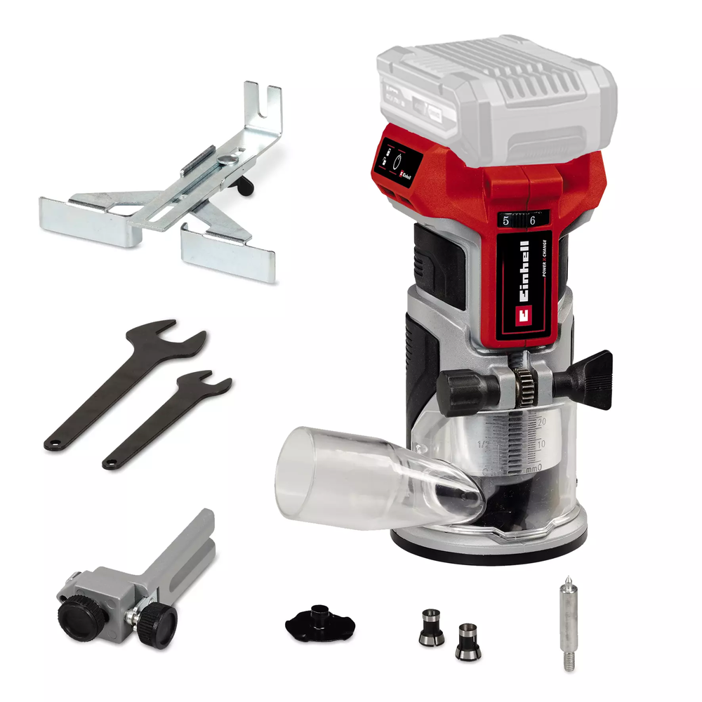EINHELL PROFESSIONAL Akku-Kantenfräse TP-ET 18 Li BL - Solo