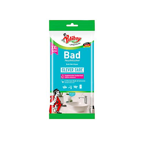 Bad-Feuchttücher POLIBOY, XXL-Format, mit Anti-Kalk-Formel, streifenfrei, 24 Stück